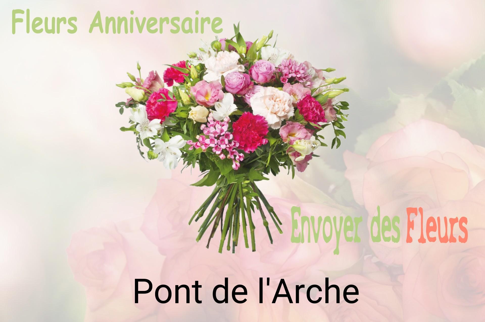 Bouquet de fleurs d’anniversaire livré à Pont-de-l'Arche